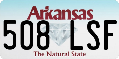 AR license plate 508LSF