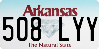 AR license plate 508LYY