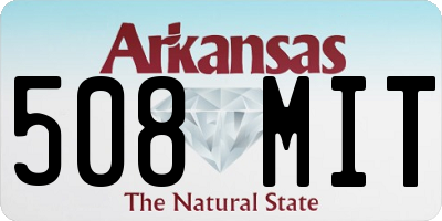 AR license plate 508MIT