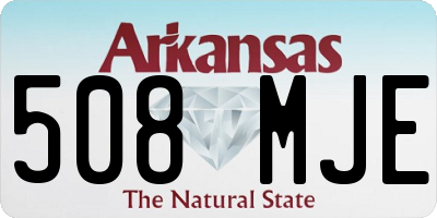 AR license plate 508MJE