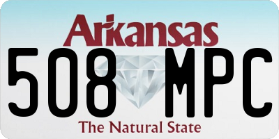 AR license plate 508MPC