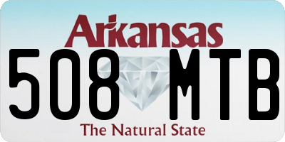 AR license plate 508MTB