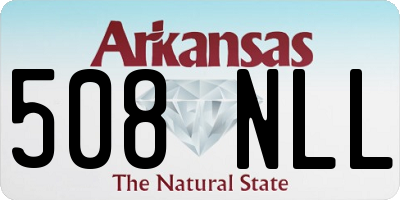 AR license plate 508NLL