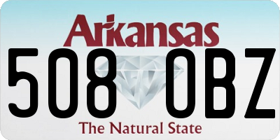 AR license plate 508OBZ