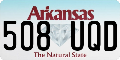 AR license plate 508UQD