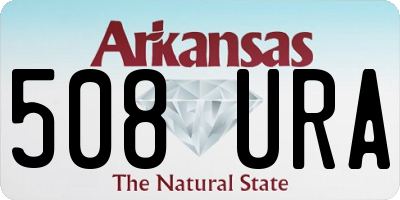 AR license plate 508URA