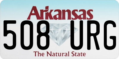 AR license plate 508URG