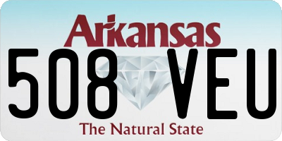 AR license plate 508VEU