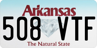 AR license plate 508VTF