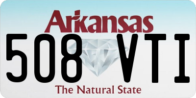 AR license plate 508VTI