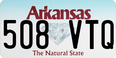 AR license plate 508VTQ