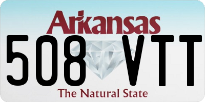 AR license plate 508VTT