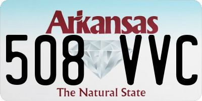 AR license plate 508VVC