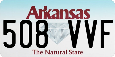 AR license plate 508VVF