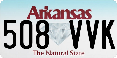 AR license plate 508VVK