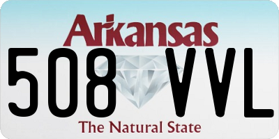 AR license plate 508VVL