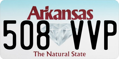 AR license plate 508VVP