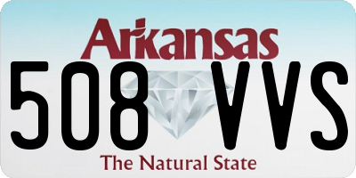 AR license plate 508VVS