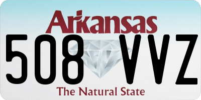 AR license plate 508VVZ