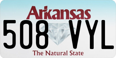 AR license plate 508VYL