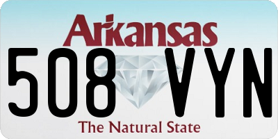AR license plate 508VYN
