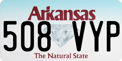 AR license plate 508VYP