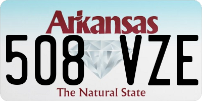 AR license plate 508VZE