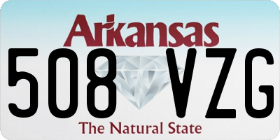 AR license plate 508VZG