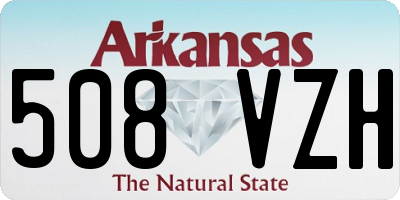 AR license plate 508VZH