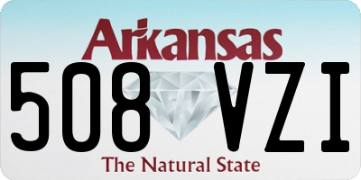 AR license plate 508VZI