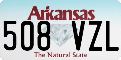 AR license plate 508VZL