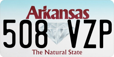 AR license plate 508VZP