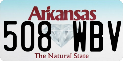 AR license plate 508WBV