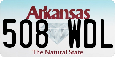 AR license plate 508WDL