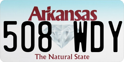 AR license plate 508WDY