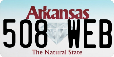 AR license plate 508WEB