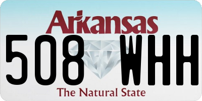 AR license plate 508WHH
