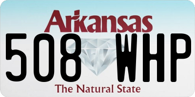 AR license plate 508WHP