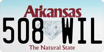 AR license plate 508WIL