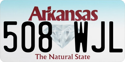 AR license plate 508WJL