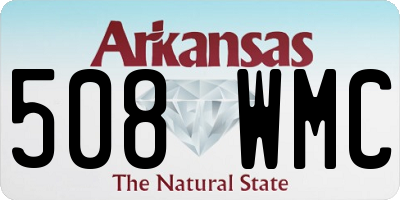 AR license plate 508WMC
