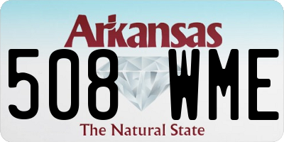 AR license plate 508WME