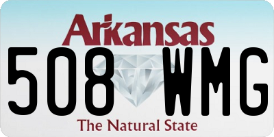 AR license plate 508WMG