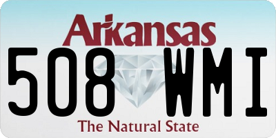 AR license plate 508WMI