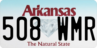 AR license plate 508WMR