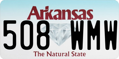 AR license plate 508WMW