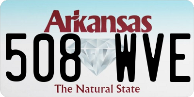 AR license plate 508WVE