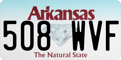 AR license plate 508WVF