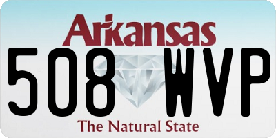AR license plate 508WVP