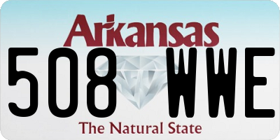 AR license plate 508WWE